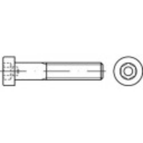 TOOLCRAFT 139452 Zylinderschrauben M10 90mm Innensechskant DIN 6912 Stahl galvanisch verzinkt 100St. von TOOLCRAFT