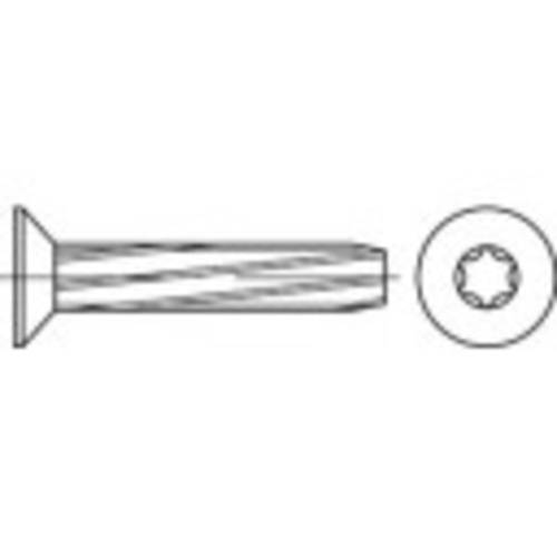 TOOLCRAFT 141867 Schneidschrauben M4 10mm T-Profil DIN 7516 Stahl galvanisch verzinkt 2000St. von TOOLCRAFT