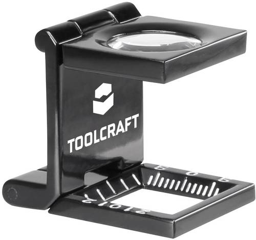 TOOLCRAFT 1505088 Fadenzähler Vergrößerungsfaktor: 10 x Linsengröße: (Ø) 14mm von TOOLCRAFT