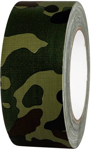 TOOLCRAFT 80B50L25CC 80B50L25CC Gewebeklebeband 80B50L25CC Camouflage (L x B) 25m x 50mm 1St. von TOOLCRAFT