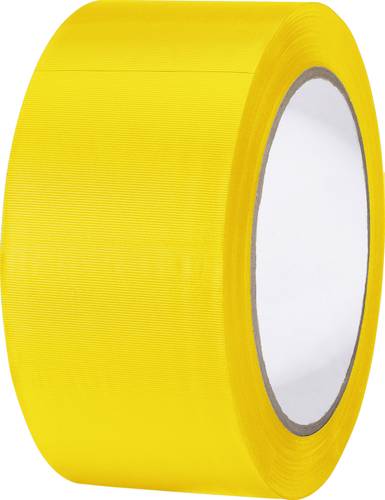 TOOLCRAFT 832450G-C 832450G-C PVC-Klebeband Gelb (L x B) 33m x 50mm 1St. von TOOLCRAFT