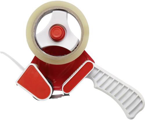 TOOLCRAFT Klebeband-Abroller Rot, Weiß Rollenbreite (max.): 50mm von TOOLCRAFT