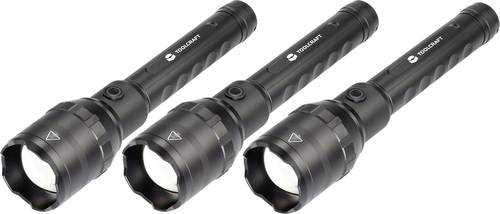 TOOLCRAFT LED Taschenlampe mit USB-Schnittstelle akkubetrieben 10.000lm 730g TOOLCRAFT LED Taschenlampe mit USB-Schnittstelle akkubetrieben 10.000lm 730g von TOOLCRAFT