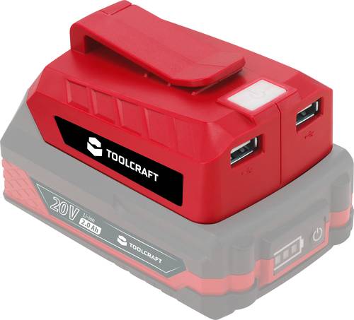 TOOLCRAFT SGA-010 / TAWB-200 Adapter Ausgangsstrom (max.) 2A Anzahl Ausgänge: 2 x USB von TOOLCRAFT