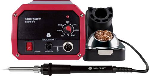 TOOLCRAFT ST-80A Lötstation analog 80W 150 - 450°C inkl. Lötspitze von TOOLCRAFT