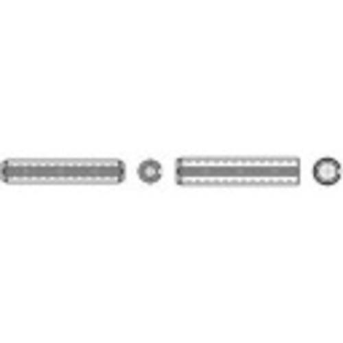 TOOLCRAFT Spannstifte (Ø x L) 6mm x 36mm Federstahl 100St. von TOOLCRAFT