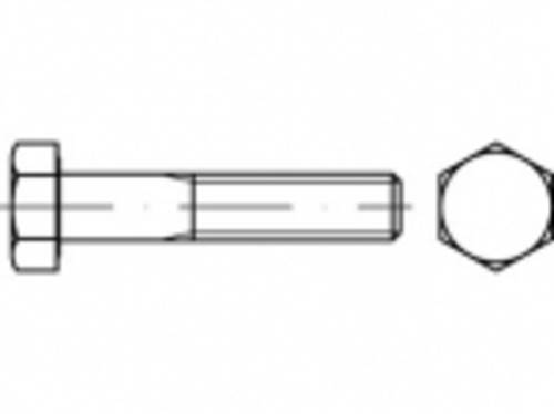 TOOLCRAFT TO-5363442 Sechskantschrauben M5 80mm Außensechskant Edelstahl A2 100St. von TOOLCRAFT