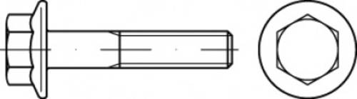 TOOLCRAFT TO-5391480 Sechskantschrauben M10 25mm Außensechskant Stahl galvanisch verzinkt 200St. von TOOLCRAFT