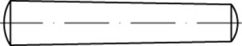TOOLCRAFT TO-5394126 Kegelstift 8mm Stahl 50St. von TOOLCRAFT