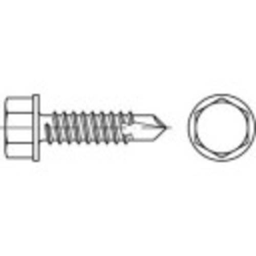 TOOLCRAFT TO-5441292 Bohrschrauben 5.5mm 16mm Außensechskant Stahl galvanisch verzinkt 500St. von TOOLCRAFT