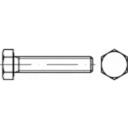 TOOLCRAFT TO-5449404 Sechskantschrauben M4 35mm Außensechskant DIN 933 Messing 100St. von TOOLCRAFT