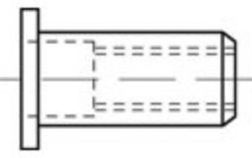 TOOLCRAFT TO-5455152 Blindnietmutter M5 500St. TOOLCRAFT TO-5455152 Blindnietmutter M5 500St. von TOOLCRAFT