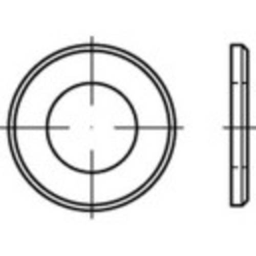 TOOLCRAFT Unterlegscheiben 25mm 44mm Stahl zinklamellenbeschichtet 200 St. 147967 von TOOLCRAFT