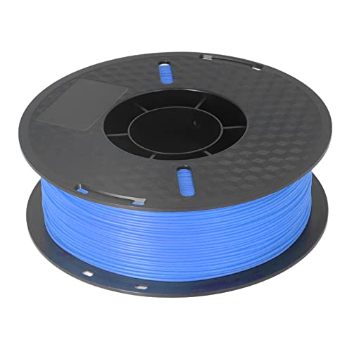 TOOLSGO 1.75mm 1kg PLA Filament 3D Druckfilament sauber gewickelt mit ±0.02mm Präzision kompatibel mit den meisten 3D Druckern (Blau) von TOOLSGO