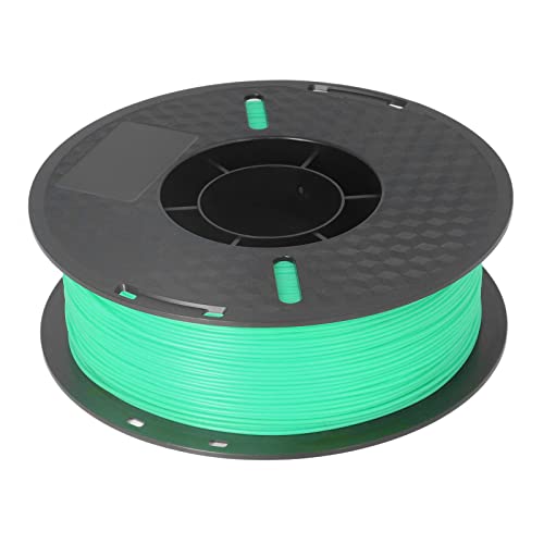 TOOLSGO 1.75mm 1kg PLA Filament 3D Druckfilament sauber gewickelt mit ±0.02mm Präzision kompatibel mit den meisten 3D Druckern (Grün) von TOOLSGO