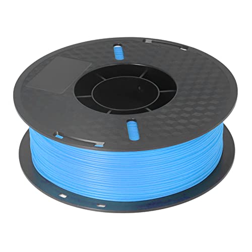 TOOLSGO 1.75mm 1kg PLA Filament 3D Druckfilament sauber gewickelt mit ±0.02mm Präzision kompatibel mit den meisten 3D Druckern (Himmelblau) von TOOLSGO