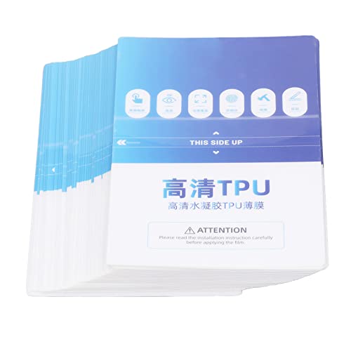 TOOLSGO 50 Stück TPU-Folie All-Inclusive nahtlose Passform transparente HD-Schutzfolie für die Kamera von Mobiltelefonen Uhren TOOLSGO 50 Stück TPU-Folie All-Inclusive nahtlose Passform transparente HD-Schutzfolie für die Kamera von Mobiltelefonen Uhren von TOOLSGO