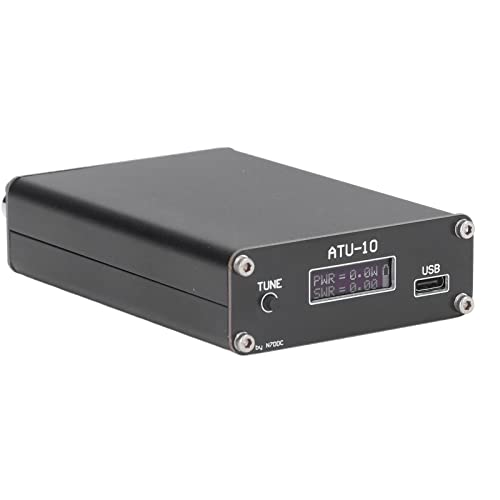 TOOLSGO ATU‑10 QRP Automatischer Antennentuner 0.91-Zoll-Display Radiotuner mit BNC-Anschluss Version 1.4 Gute Genauigkeit und Stabilität von TOOLSGO