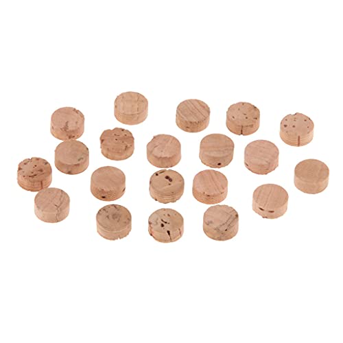 20 Wasser Hauptpunkt, Key Spuckventil Dichtung Dichtung Pad Trompete Posaune, Holz, wie beschrieben von T TOOYFUL