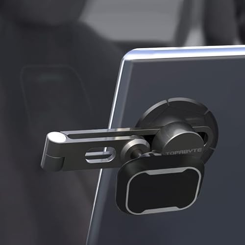 TOPABYTE Tesla Model 3 Y Handyhalterung mit unsichtbarer Klappfunktion auf dem Bildschirm Handyhalterung mit magnetischer Passform 2016–2022 Tesla Zubehör von TOPABYTE