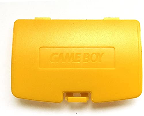 TOPALLI - Batterieabdeckungen für die Rückseite, kompatibel mit Nintendo Game Boy Color (Gelb) von TOPALLI