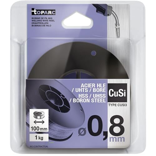 GYS Massivdrahtspule, Durchmesser 100 mm für Thle Bleche CUSI3, 0,8 - 1 Kg, 086692 GYS Massivdrahtspule, Durchmesser 100 mm für Thle Bleche CUSI3, 0,8 - 1 Kg, 086692 von Toparc