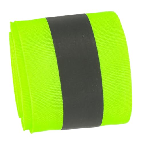 TOPBATHY 1 Rolle Reflektierendes Sicherheitsband Vinyl Klebeband Hoch Reflektoren Warnung Nicht Vorsicht Blinken Streifen Stoff Fluoreszierend Polyester Light Green von TOPBATHY