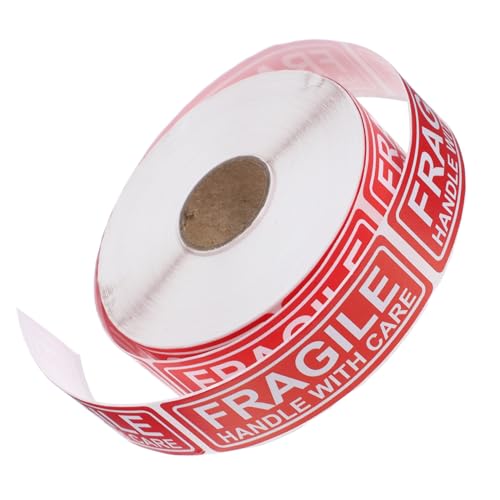 TOPBATHY 1 Rolle zerbrechliche Warnung Verpackung Warnaufkleber für Weiß Name Vinyl selbstklebende zerbrechliche Aufkleber Zerbrechlich! Mit Vorsicht behandeln Papier rot TOPBATHY 1 Rolle zerbrechliche Warnung Verpackung Warnaufkleber für Weiß Name Vinyl selbstklebende zerbrechliche Aufkleber Zerbrechlich! Mit Vorsicht behandeln Papier rot von TOPBATHY