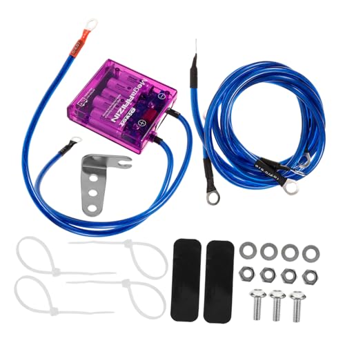 TOPBATHY 1 Satz Digitaler Spannungsreglerstabilisator Digitaler Spannungsstabilisator Erdungskabel Spannungsstabilisator Kfz-spannungsregler-stabilisator Spannungsgleichrichter Plastik TOPBATHY 1 Satz Digitaler Spannungsreglerstabilisator Digitaler Spannungsstabilisator Erdungskabel Spannungsstabilisator Kfz-spannungsregler-stabilisator Spannungsgleichrichter Plastik von TOPBATHY