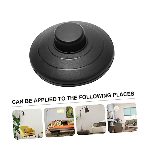 TOPBATHY 1 Satz Fußschalter Für Stehleuchte Pedal Runden Betrieben Lampe Fußlichtschalter Led Kontrolle Fuß Leicht Bodenfuß Pp 4 Stück von TOPBATHY