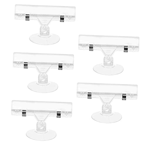 TOPBATHY 1 Satz Werbeclip Marktschild-clips -label -halter Etikettenclip Aus Kunststoff Zeichenclips Zeichenhalter Clips Etikettenhalter Für Regaletiketten Neue Abs 5 Stück TOPBATHY 1 Satz Werbeclip Marktschild-clips -label -halter Etikettenclip Aus Kunststoff Zeichenclips Zeichenhalter Clips Etikettenhalter Für Regaletiketten Neue Abs 5 Stück von TOPBATHY