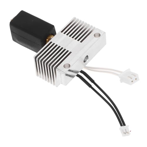 TOPBATHY 1 Set Keramik Hot End Kit Heizung 3D Drucker Hot End Montagesatz Keramik Extruderkopf Hochtemperatur Hot End Kit Mit Heizblock Druckkopf Ersatzkit Kieselgel von TOPBATHY
