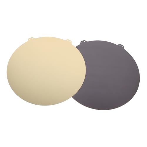 TOPBATHY 1 Stück Pei Bauplatte Magnetische Platte 3D Drucker Feder X Cf Bauplatte Magnetische Runde Bauplatte Pei Magnetische Platte Stahl Silber von TOPBATHY