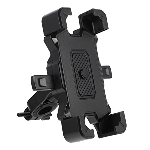 TOPBATHY 1 Stück Telefonständer Motorrad telefonhalter Straße Lenkung praktisch handyhalterung handyhalter für motorräder Fahrrad Telefonhalter Mount erstklassige abs Black von TOPBATHY