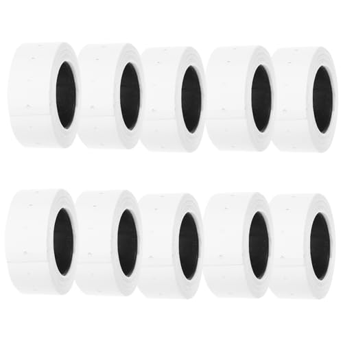 TOPBATHY 10 Rollen Preisblatt Etikett selbstklebendes Preisschild Verkaufspreise Tags für Flohmärkte Tags für Geschäfte Shop-Tags Tags für den Handel Aufkleber Papier TOPBATHY 10 Rollen Preisblatt Etikett selbstklebendes Preisschild Verkaufspreise Tags für Flohmärkte Tags für Geschäfte Shop-Tags Tags für den Handel Aufkleber Papier von TOPBATHY