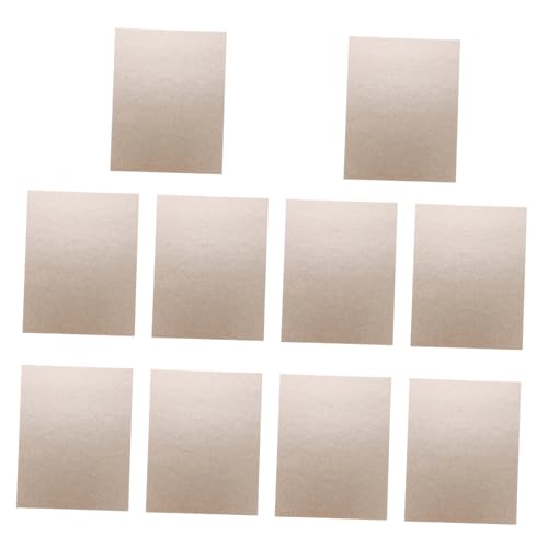 TOPBATHY Glimmerplatten für Mikrowellenherde Isoliert Hitzebeständig 150 X 120 Mm 10 Stück von TOPBATHY