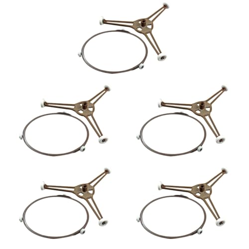 TOPBATHY 5 Sätze Mikrowellen-drehtellerhalterung Mikrowellen-plattenrollen-halterung Aus Kunststoff Für Einfachen Austausch Und Lange Lebensdauer 2 Stück * 5 TOPBATHY 5 Sätze Mikrowellen-drehtellerhalterung Mikrowellen-plattenrollen-halterung Aus Kunststoff Für Einfachen Austausch Und Lange Lebensdauer 2 Stück * 5 von TOPBATHY