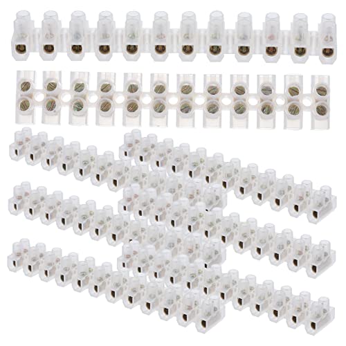 TOPBATHY 10 Stück U-förmiger Terminalblock Kabelanschluss schrauben Leistung Drahtverbinder lautsprecher Schraubklemmenblock Schraub-Schnellanschlussklemme PA-Nylon TOPBATHY 10 Stück U-förmiger Terminalblock Kabelanschluss schrauben Leistung Drahtverbinder lautsprecher Schraubklemmenblock Schraub-Schnellanschlussklemme PA-Nylon von TOPBATHY