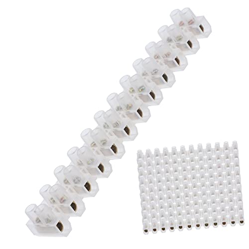 TOPBATHY 10 Stück U-förmiger Terminalblock Kabelverbinder Flachstecker mit Terminal-Anschlüsse lautsprecher Schraubklemmenblock- Verdrahtung Klemmenblock PA-Nylon TOPBATHY 10 Stück U-förmiger Terminalblock Kabelverbinder Flachstecker mit Terminal-Anschlüsse lautsprecher Schraubklemmenblock- Verdrahtung Klemmenblock PA-Nylon von TOPBATHY