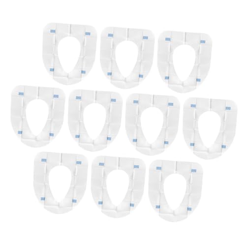 TOPBATHY 10Stücke Pack Einweg Toilettensitzbezüge für Schwangere Hygienische Wc Sitzauflagen für Plätze Sicher Bequem für Reisen TOPBATHY 10Stücke Pack Einweg Toilettensitzbezüge für Schwangere Hygienische Wc Sitzauflagen für Plätze Sicher Bequem für Reisen von TOPBATHY