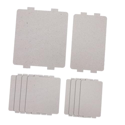 TOPBATHY Mikrowellen-glimmerplatten-set Hitzebeständige Glimmerscheiben-isolierplatten Zum Ersetzen Des Ofens TOPBATHY Mikrowellen-glimmerplatten-set Hitzebeständige Glimmerscheiben-isolierplatten Zum Ersetzen Des Ofens von TOPBATHY