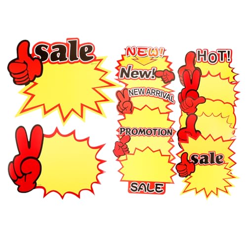 TOPBATHY 120 Stück -Beschilderung Etikett aufkleber Yard Sale Tags Preisschild Tags für den Handel Tag-Verkaufsschilder Flohmarkt -Tags Schild speichern Verkaufstags Weißer Karton TOPBATHY 120 Stück -Beschilderung Etikett aufkleber Yard Sale Tags Preisschild Tags für den Handel Tag-Verkaufsschilder Flohmarkt -Tags Schild speichern Verkaufstags Weißer Karton von TOPBATHY