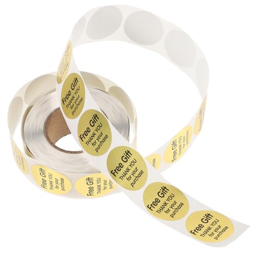 TOPBATHY 1Rolle Geschenkaufkleber Mit Selbstklebende Dankesaufkleber Für Kunden Wertschätzungssticker Für Einfach Abziehbar Für Hochzeiten Veranstaltungen TOPBATHY 1Rolle Geschenkaufkleber Mit Selbstklebende Dankesaufkleber Für Kunden Wertschätzungssticker Für Einfach Abziehbar Für Hochzeiten Veranstaltungen von TOPBATHY