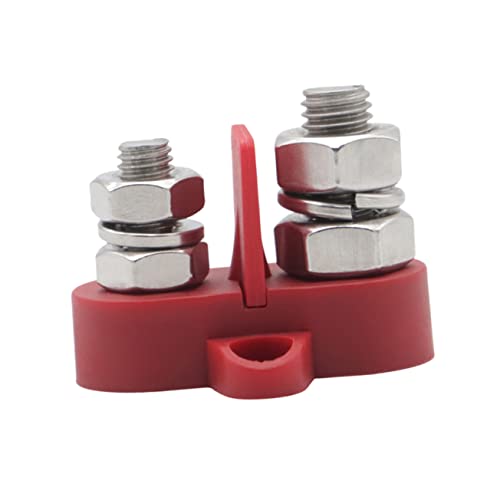 TOPBATHY 1Satz Batterie Power Verteilerblock mit Spacer Dualer Anschlussblock für Lkw und Wohnmobile Kabelverbinder für Präzise Elektrische und Robuste TOPBATHY 1Satz Batterie Power Verteilerblock mit Spacer Dualer Anschlussblock für Lkw und Wohnmobile Kabelverbinder für Präzise Elektrische und Robuste von TOPBATHY