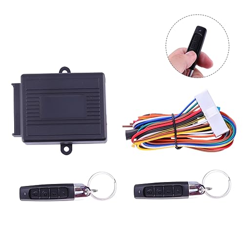 TOPBATHY 1Satz Fernbedienung Auto Sicherheitsanlage Einstellbares Fernalarmsystem mit Anzeige Kompatibel mit Fahrzeugen für Einfache Installation und Hohe TOPBATHY 1Satz Fernbedienung Auto Sicherheitsanlage Einstellbares Fernalarmsystem mit Anzeige Kompatibel mit Fahrzeugen für Einfache Installation und Hohe von TOPBATHY
