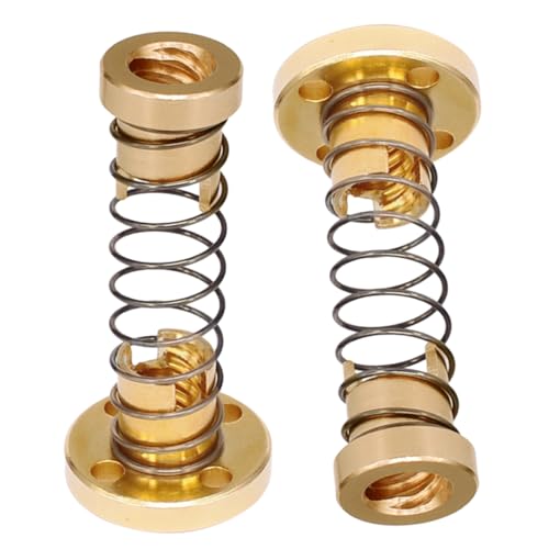 TOPBATHY 2 Sätze Nüsse für 3D-Drucker mit Gewinde Druckerteile drucken Führungsschraube führen Leitspindel für 3d-drucker T8 Leitspindel 3d drucker zubehör Golden TOPBATHY 2 Sätze Nüsse für 3D-Drucker mit Gewinde Druckerteile drucken Führungsschraube führen Leitspindel für 3d-drucker T8 Leitspindel 3d drucker zubehör Golden von TOPBATHY