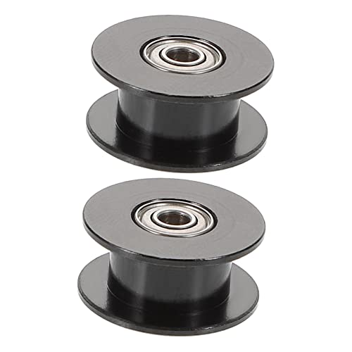 TOPBATHY 2 Stück 3D -Drucksynchronisationsrad Gürtel Riemenscheibe für 3d-Drucker Riemenscheibensatz Rolle Leerlauf Synchronrad Zahnriemenrad 3D-Druckerteile Aluminiumlegierung Schwarz TOPBATHY 2 Stück 3D -Drucksynchronisationsrad Gürtel Riemenscheibe für 3d-Drucker Riemenscheibensatz Rolle Leerlauf Synchronrad Zahnriemenrad 3D-Druckerteile Aluminiumlegierung Schwarz von TOPBATHY