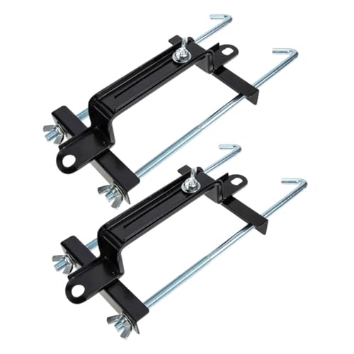 TOPBATHY 2 Stück Autobatteriehalter Autobatterie-halterung Halterung Für Autobatterie Batterie-haltesatz Batterie Festbinden Auto -batterie Autobatterie Gedrückt Halten Metall von TOPBATHY