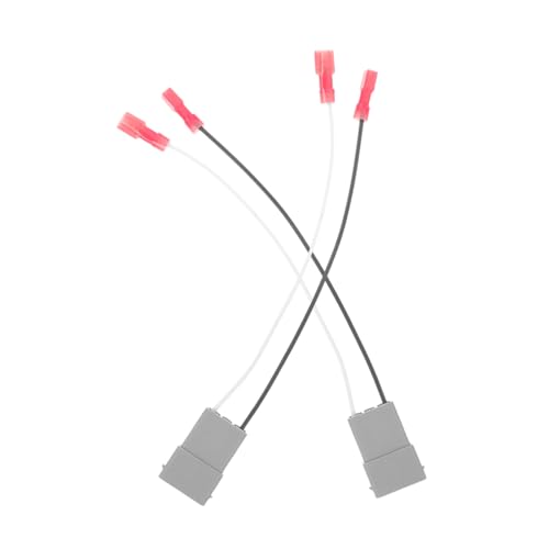 TOPBATHY 2 Stück Ersatzkabelbaum Auto Teil auto versorgung Lautsprecherkabel lautsprecher kabel konverter ABS-Kunststoff Grey TOPBATHY 2 Stück Ersatzkabelbaum Auto Teil auto versorgung Lautsprecherkabel lautsprecher kabel konverter ABS-Kunststoff Grey von TOPBATHY