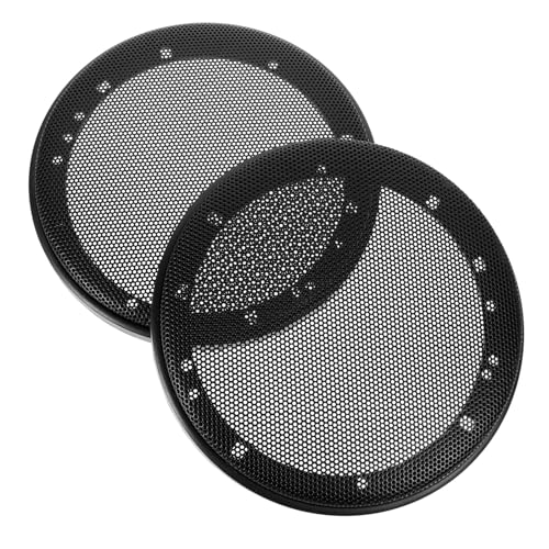 TOPBATHY 2 Stück Lautsprechergitter Sprecher Grill Guard Subwoofer Auto Mesh-lautsprecherabdeckung Lautsprecher-netzabdeckung Subwoofer -sprecher Woofer Lautsprecher Mesh Schwarz Eisennetz TOPBATHY 2 Stück Lautsprechergitter Sprecher Grill Guard Subwoofer Auto Mesh-lautsprecherabdeckung Lautsprecher-netzabdeckung Subwoofer -sprecher Woofer Lautsprecher Mesh Schwarz Eisennetz von TOPBATHY